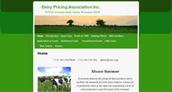 Desktop Screenshot of dairypricing.org